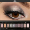 Image of 10Pcs Natural Eye Makeup Light Eye Shadow Palette Set