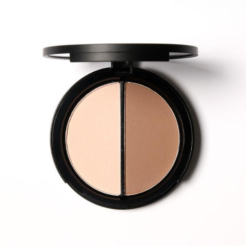 2 Diff Color Concealer Bronzer Palette