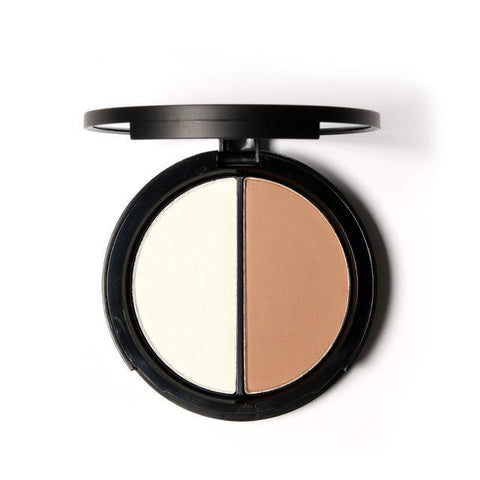 2 Diff Color Concealer Bronzer Palette
