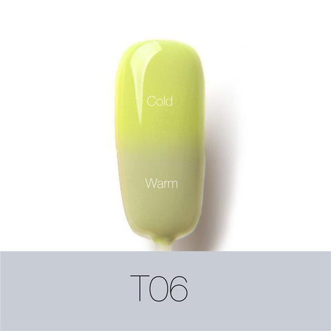 UV Temperature Changing Colors Gel
