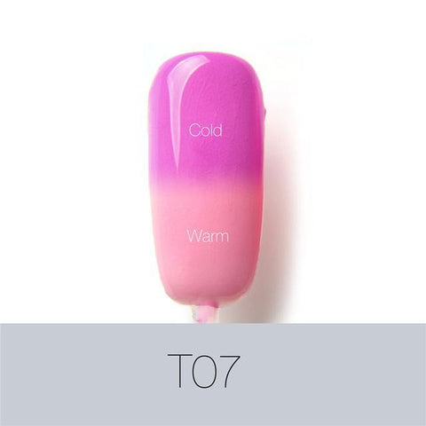UV Temperature Changing Colors Gel
