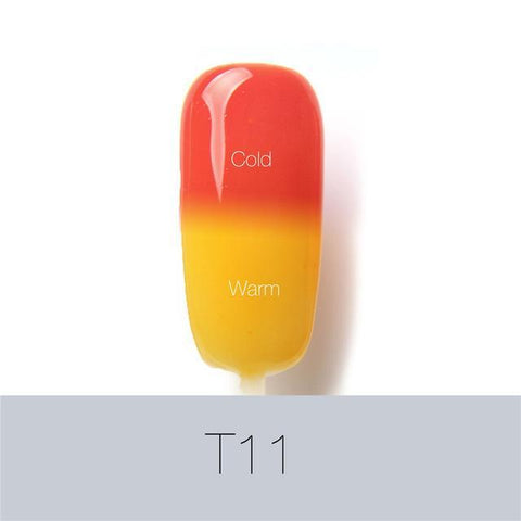 UV Temperature Changing Colors Gel