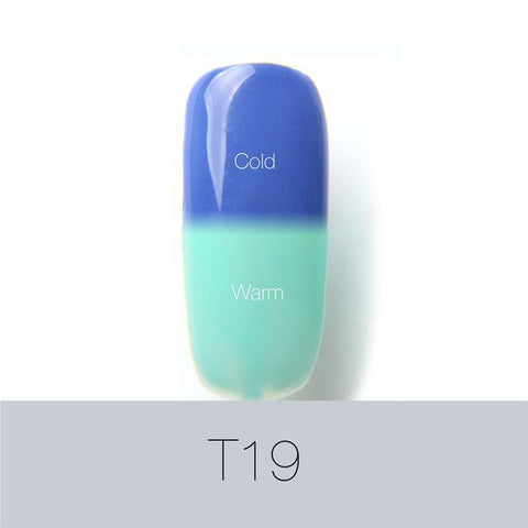 UV Temperature Changing Colors Gel