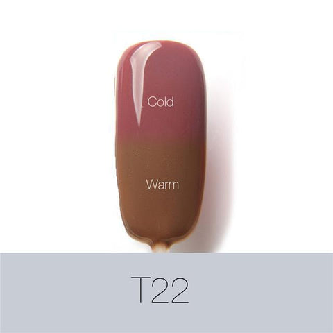 UV Temperature Changing Colors Gel