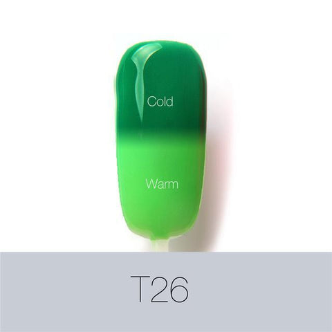 UV Temperature Changing Colors Gel