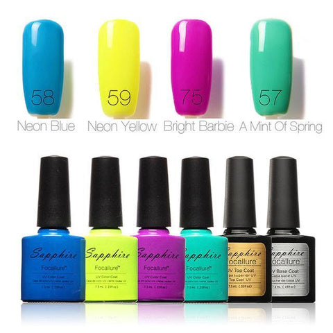 Pro Soak-off Nail Gel Polish Starter Kit